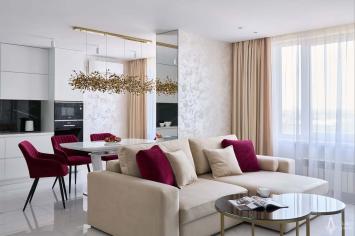 Декор кухни-гостиной