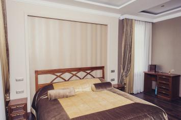 Спальня шоколад+золото