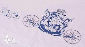 Постельное бельё с вышивкой