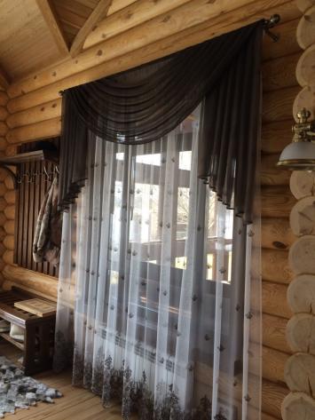 Шторы в загородный дом