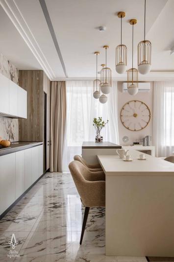 Декор кухни-гостиной