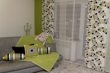 Японские шторы и декоративные подушки