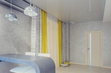 Яркая обеденная зона