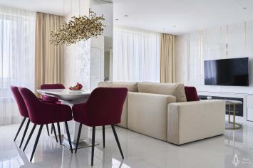 Декор кухни-гостиной