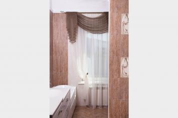 Шторы в ванную комнату