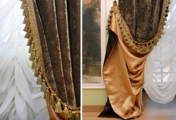 Шторы в гостиную