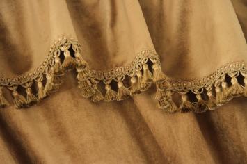 Бахрома с кисточками для штор