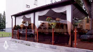 Летняя веранда ресторана