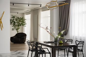 Декор кухни-гостиной