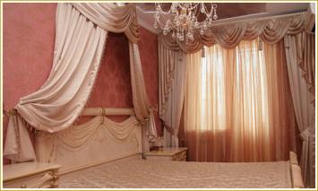 Классический интерьер спальни