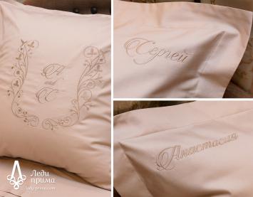 Постельное бельё с вышивкой