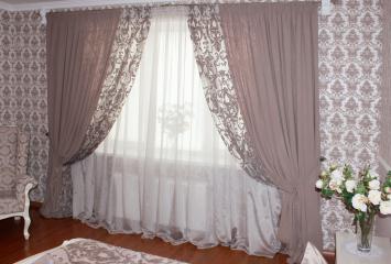 Шторы в спальню