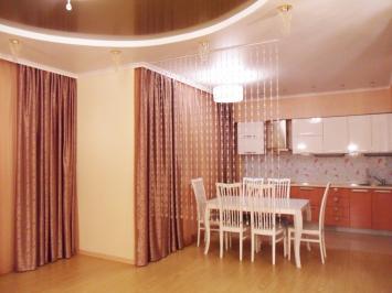 Интерьер кухни гостиной