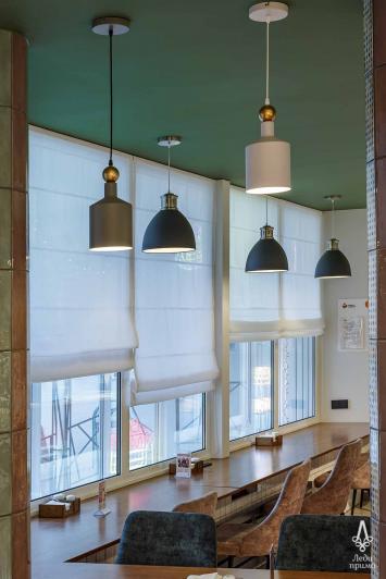 Текстильное оформление кафе